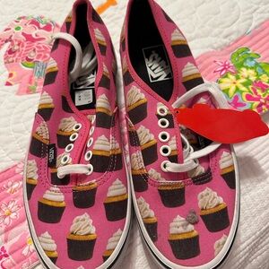 Vans Pink Cupcake Sneakers